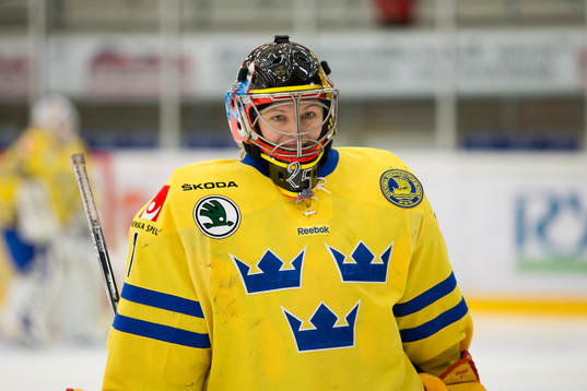 Sveriges målvakt Sara Grahn