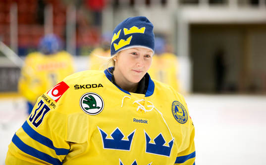Sveriges målvakt Kim Martin Hasson