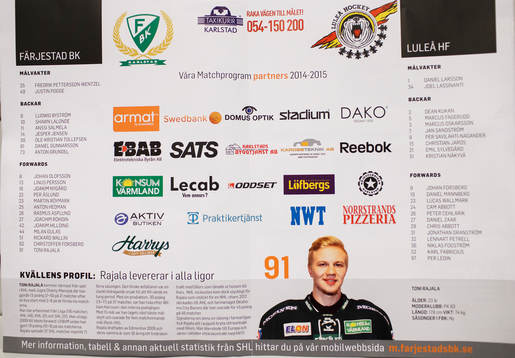 Programblad