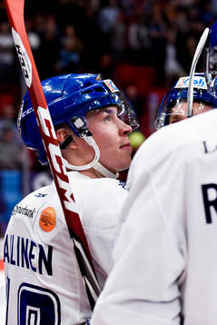 Leksands Robin Gartner jublar