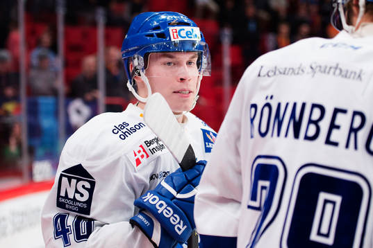 Leksands Tomi Sallinen jublar