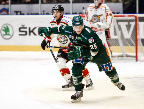 Färjestads Anton Hedman i action