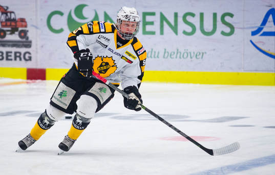 Skellefteås Sebastian Olsson gör sin första match i