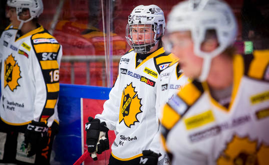 Skellefteås Sebastian Olsson gör sin första match i