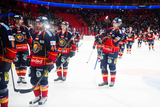 Djurgårdens spelare deppar