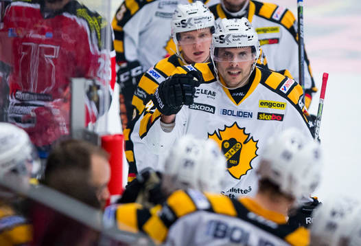 Skellefteås Daniel Widing jublar
