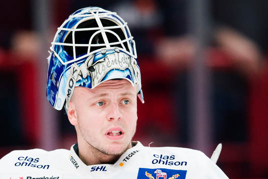 Leksands målvakt Oscar Alsenfelt