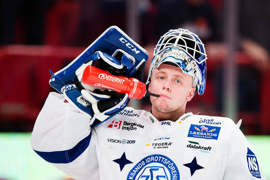 Leksands målvakt Oscar Alsenfelt