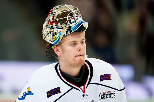 Linköpings målvakt Marcus Högberg