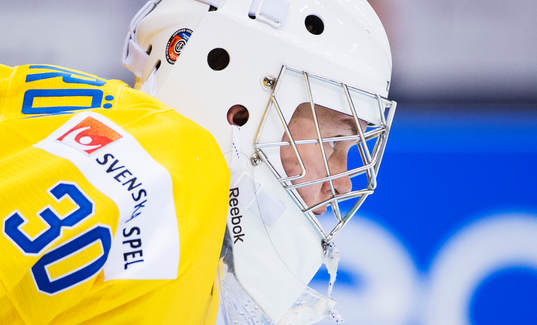 Sveriges målvakt Linus Söderström
