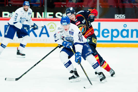 Leksands Tomi Sallinen och Djurgårdens Marcus Högström