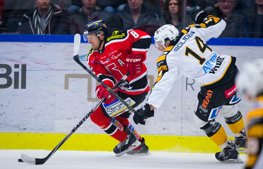 Örebros Jared Aulin och Skellefteås Daniel Widing