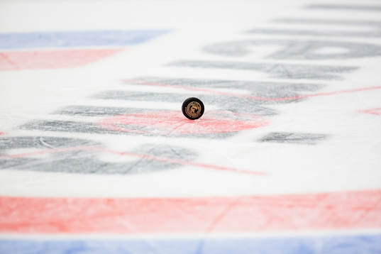 Puck i tekningspunkten