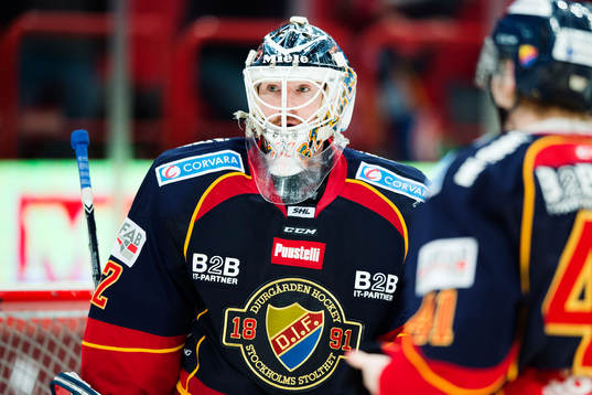 Djurgårdens målvakt Mikael Tellqvist