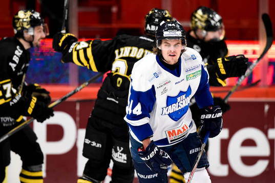 Karlskogas Oskar Carlsson deppar