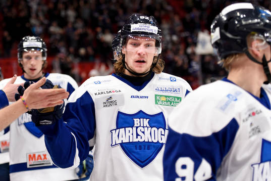Karlskogas Jesper Olofsson jublar
