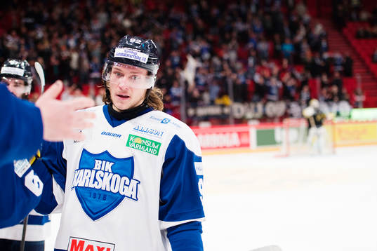 Karlskogas Jesper Olofsson jublar