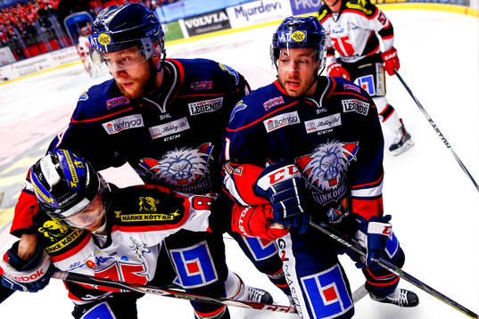 Linköpings Jonas Junland och Jacob Micflikier