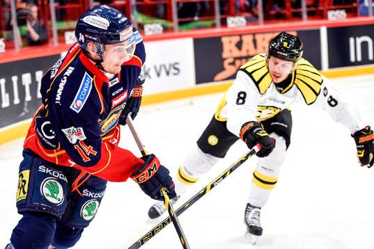 Djurgårdens Alexander Fällström och Brynäs Jesse