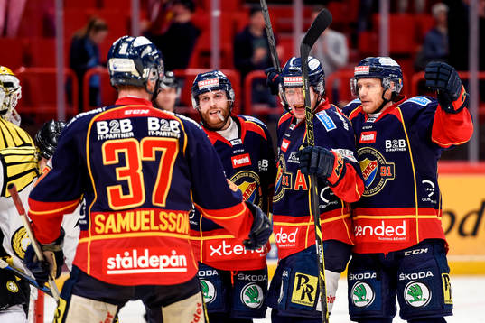 Djurgårdens Henrik Eriksson jublar