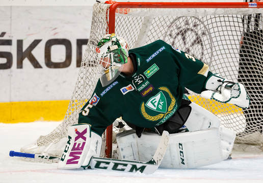 Färjestads målvakt Fredrik Pettersson Wentzel