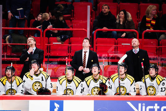 Brynäs spelare deppar