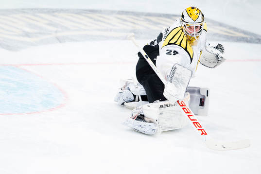Brynäs målvakt Bernhard Starkbaum