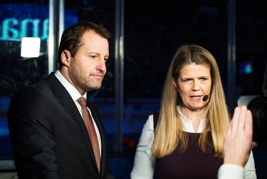 s expert Mikael Renberg och reporter Marie Lehmann
