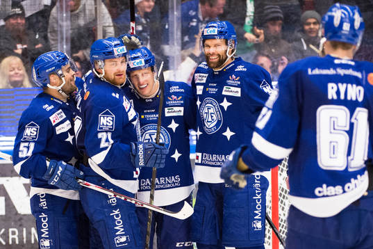 Leksands Kevin Kapstad , Mattias Ritola , Toni Kähkönen