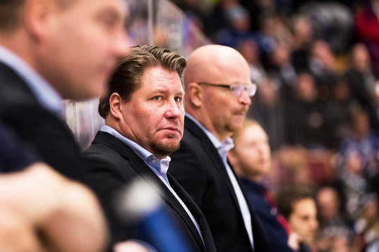 Leksands Huvudtränare Andreas Appelgren deppar
