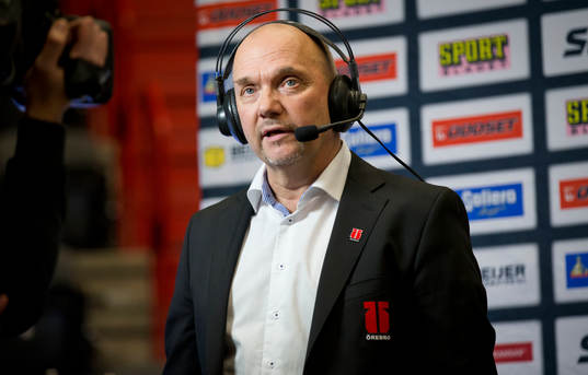 Örebros tränare Kent Johansson är arg och deppar