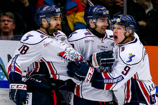 Linköpings Daniel Rahimi, Mattias Sjögren och Anton