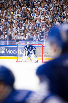 Leksands målvakt Oscar Alsenfelt