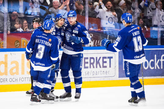 Leksands Fabian Brunnström, Fredrik Händemark och Jon