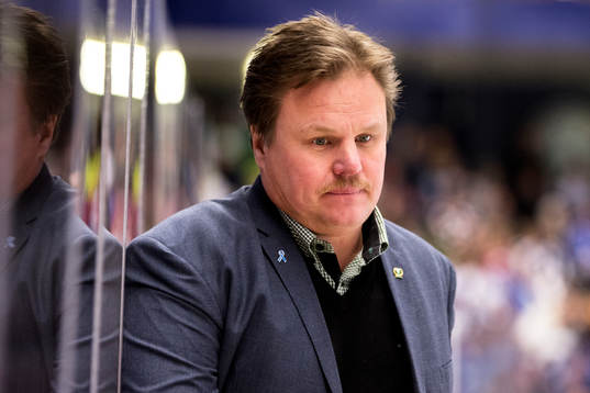 Färjestads assisterande tränare Leif Carlsson deppar