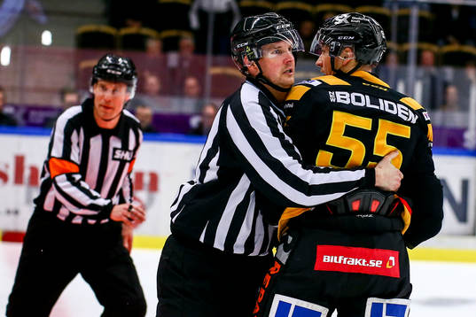 Skellefteås Martin Sevc var arg på domaren