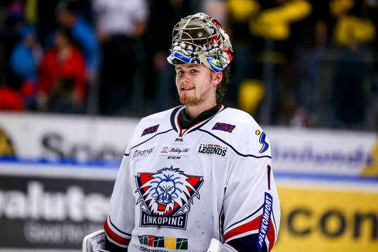 Linköpings målvakt Marcus Högberg
