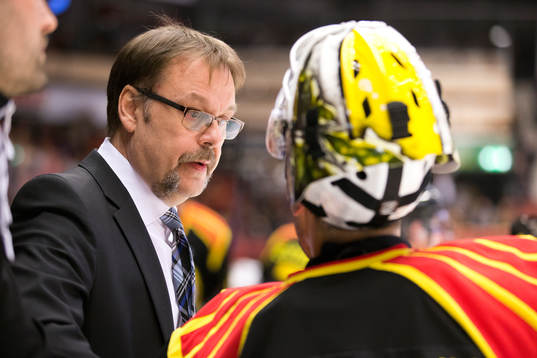 Brynäs målvaktstränare Per-Erik Alcén och Brynäs