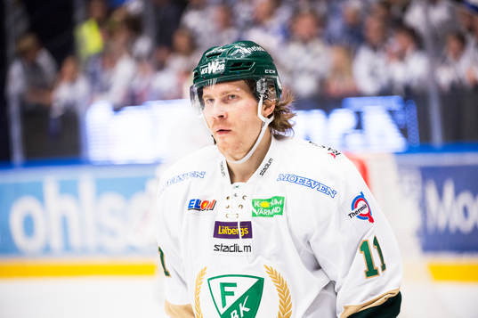 Färjestads Anssi Salmela deppar