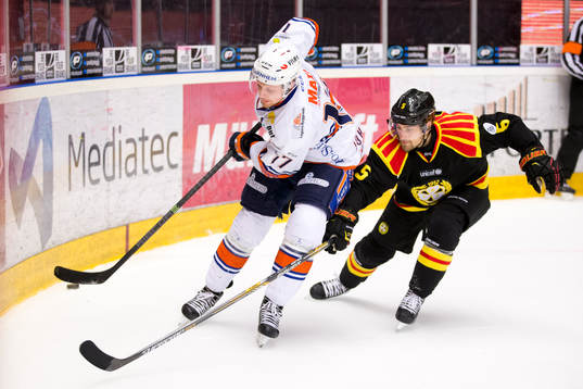 Växjös Alexander Johansson och Brynäs Lukas Kilström