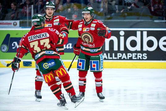 Frölundas Andreas Johnson jublar