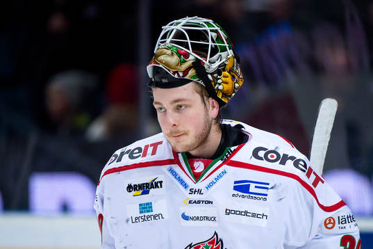 Modos målvakt Linus Ullmark