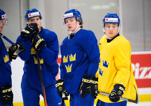Julius Bergman, Anton Karlsson, Victor Olofsson och Leon