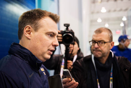 Förbundskaptenen Rikard Grönborg