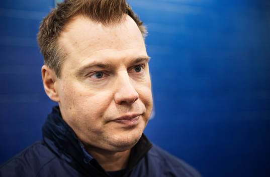 Förbundskaptenen Rikard Grönborg