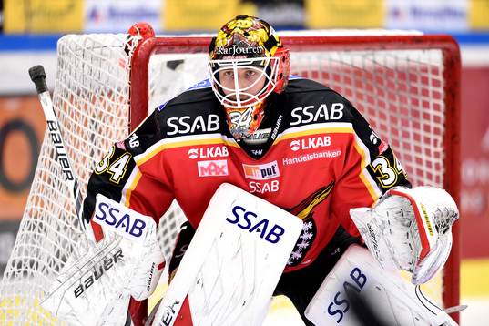 Luleås målvakt Joel Lassinantti