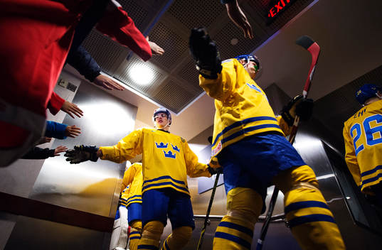 Sveriges Andreas Englund och Julius Bergman gör entré