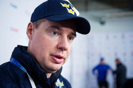 Förbundskaptenen Rikard Grönborg
