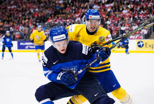 Finlands Mikko Rantanen och Sveriges Robert Hägg i