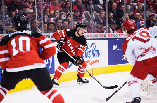 Kanadas Max Domi i kvartsfinalen